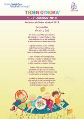 Poslanica Teden otroka 2018